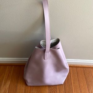 Lavender Creatures of Comfort bucket bag